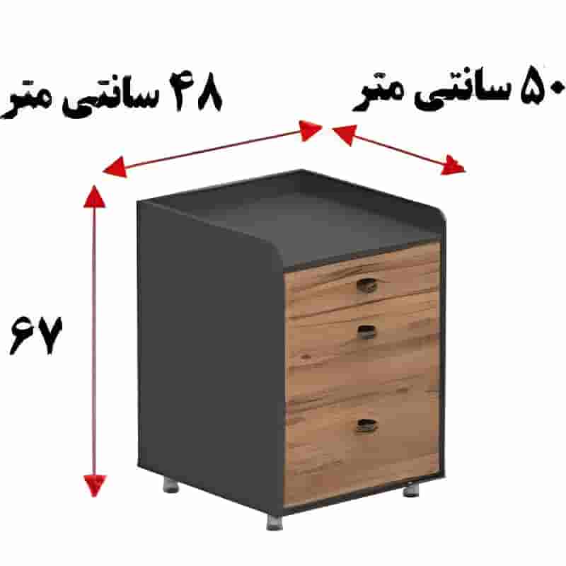 فایل تک کشو مدل ODF557X نیلپر